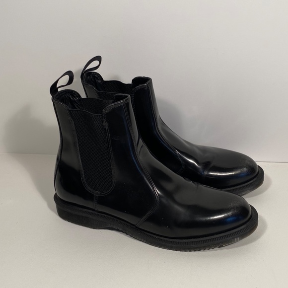 Dr Martens Shoes Dr Martens Flora Patent Chelsea Boots Women 11 Poshmark